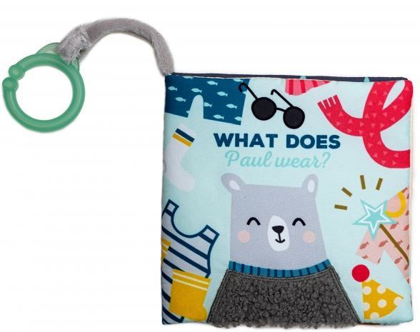 activityboek Paul junior 15 x 15 cm textiel