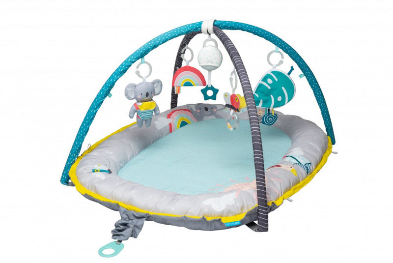 baby-gym Koala Musical junior 115 x 78 cm blauw/grijs