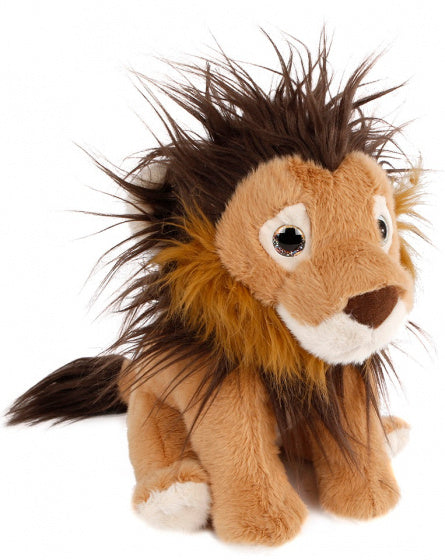 knuffel Leeuw junior 28 cm pluche bruin