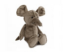 knuffel muis junior 19 cm pluche grijs