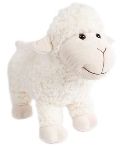 knuffel Schaap junior 32 cm pluche wit