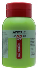 acrylverf Art Creation 750 ml 16,5 cm geelgroen