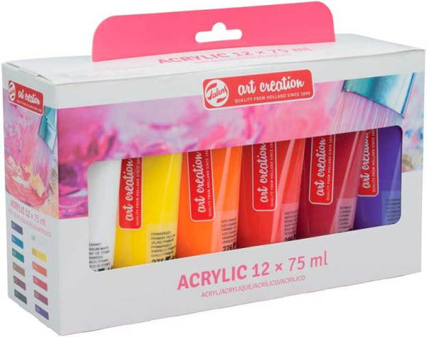 acrylverf Art Creation junior 12 kleuren 75 ml