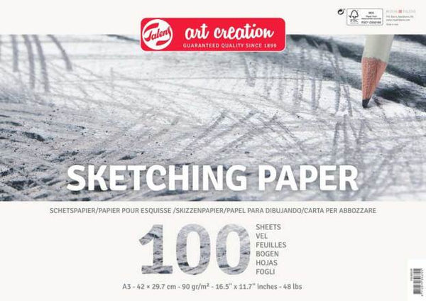 schetsblok Art Creation A3 papier blanco 100 vellen
