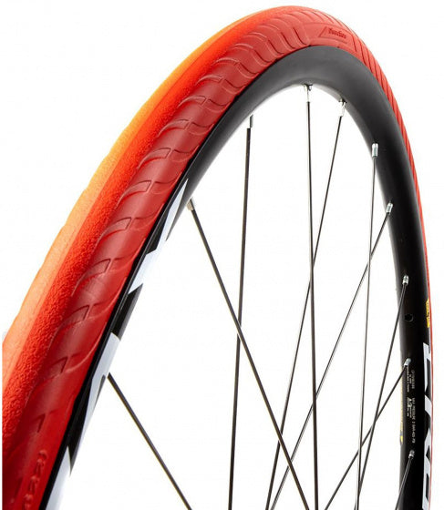 buitenband New Slick Airless 28 x 1.00 (25-622) rood