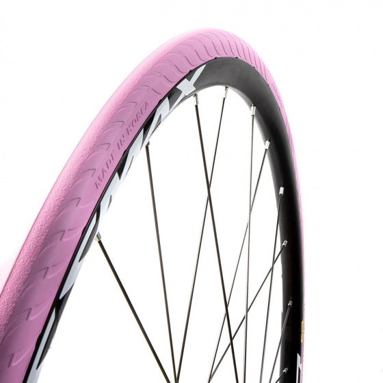 buitenband New Slick Airless 28x1.00 (25-622) zacht roze