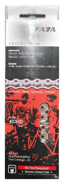 ketting 410H 1/2 x 1/8 1S 112 schakels zilver