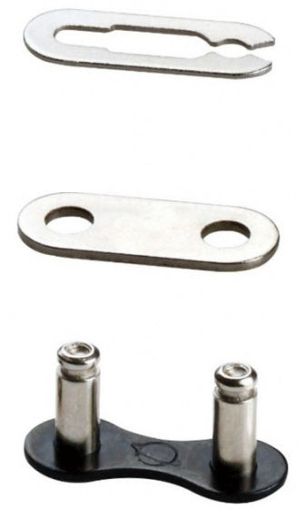 kettingschakel Sigma Pro 1/2 x 1/8 inch staal zwart 2 stuks