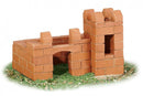 bouwdoos kasteel/pennenhouder junior steen bruin