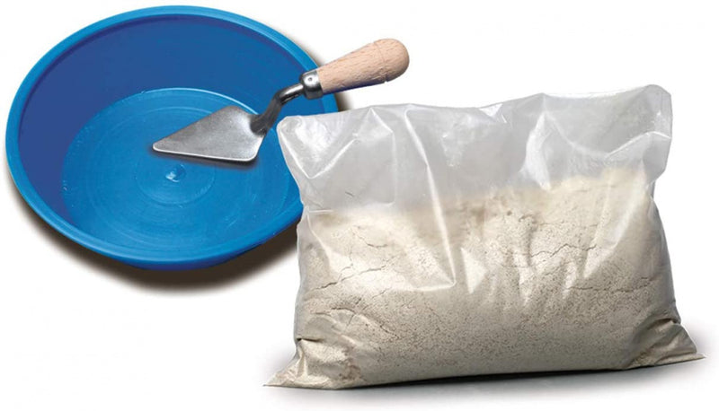 bouwpakket strandhuis 29,2 x 35,1 cm bruin 130-delig