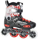 inline skates Coctail semi-softboot 85A zwart maat 34-37