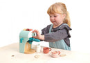 babyccino-maker hout mintgroen 16-delig
