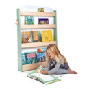 boekenkast junior groen woud hout