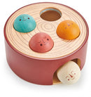 hamerbank 17 x 17 x 7,5 cm steenrood 6-delig