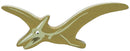 dino pterodactyl 14 cm hout geel