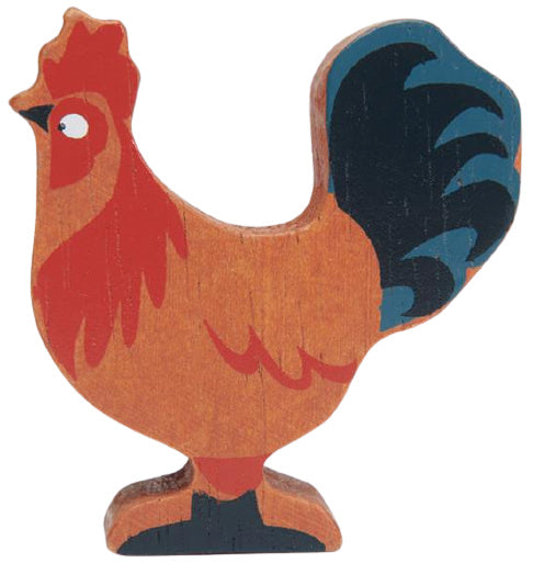 haan junior 5 cm hout oranje