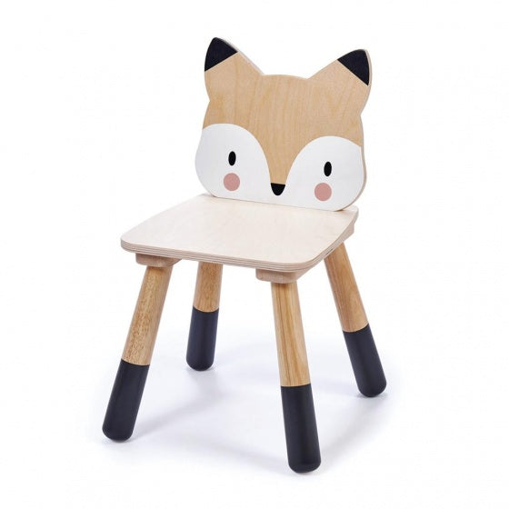 kinderkamer stoel vos junior hout