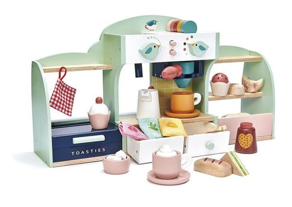 koffiehuisje junior 50 x 27 cm hout 2-delig