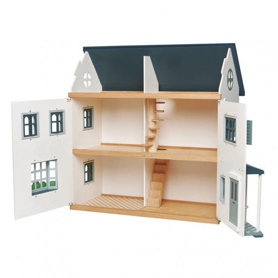 poppenhuis junior blauw 68x39,5x69,5 cm