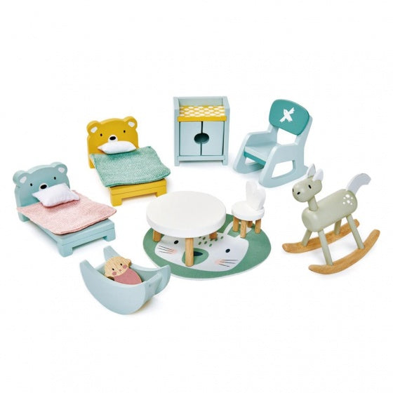 poppenhuis kinderkamer junior 14-delig