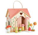 poppenhuis Rosewood Cottage 42 cm hout 15-delig