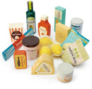 speelgoedeten Grocery Set junior hout 14-delig