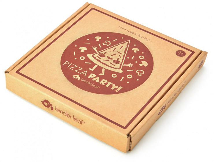 speelgoedpizza junior 22 x 19 cm hout 20-delig