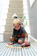 treinset junior 44 cm hout rood 8-delig