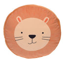 knuffelkussen leeuw 36 cm geel/oranje