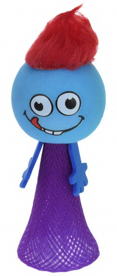 springfiguur Jump 8,5 cm foam blauw/paars
