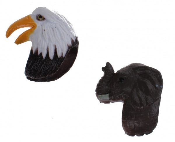 vingerpopjes arend en olifant 3,5 cm