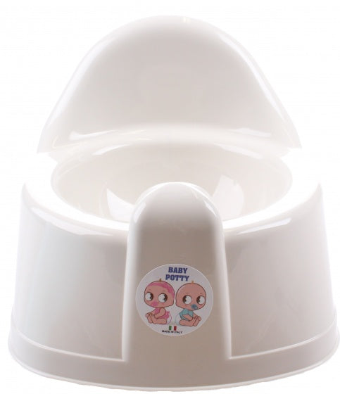 wc-potje babypop 25x15 cm wit
