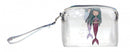 Make-up tasje transparant zeemeermin 13 x 6 x 8,5 cm