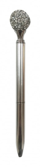 pen diamant 14 cm zilver