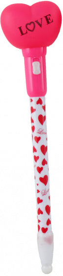 pen Hart meisjes led 0,7 mm roze