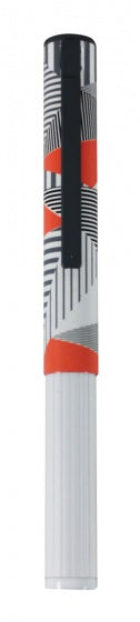 pen oranje/ zwart 13 cm