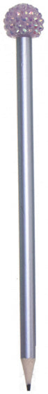 potlood diamant junior 19 cm hout paars