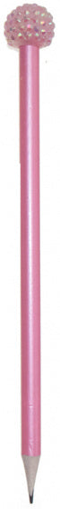 potlood diamant junior 19 cm hout roze