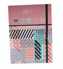 schrift love it roze 21 cm