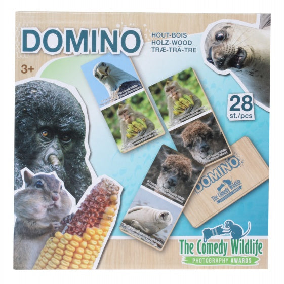 Comedy Wildlife Houten Domino, 28dlg.