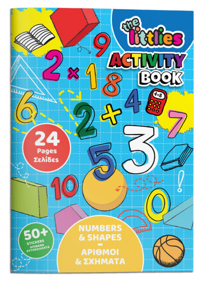 activiteitenboek Numbers and Shapes junior A4