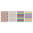 beloningsstickers 31 cm papier blauw 1000 stuks