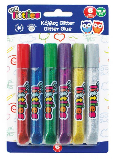 glitterlijm junior 12 gram 6 stuks