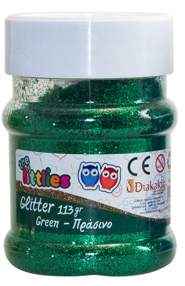 glitters junior 113 gram groen