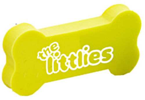 gum Bone junior 5,5 x 2,6 x 0,8 cm rubber geel