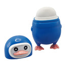 gum en puntenslijper Pinguin junior blauw