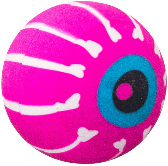 gum Eye junior 29 mm rubber roze/wit/blauw