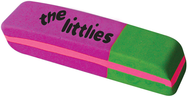 gum Neon junior 6 x 2,2 x 1,1 cm rubber paars/groen