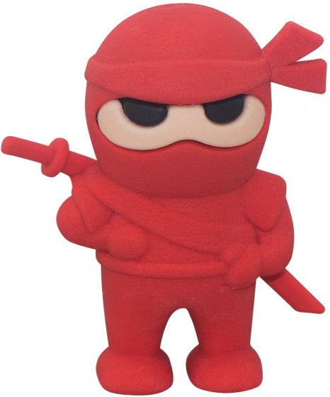 gum Samurai junior 46 x 19 mm rubber rood