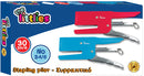 handnietmachine nr. 24/6 junior metaal rood/blauw